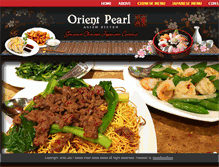 Tablet Screenshot of orientpearlrestaurant.com